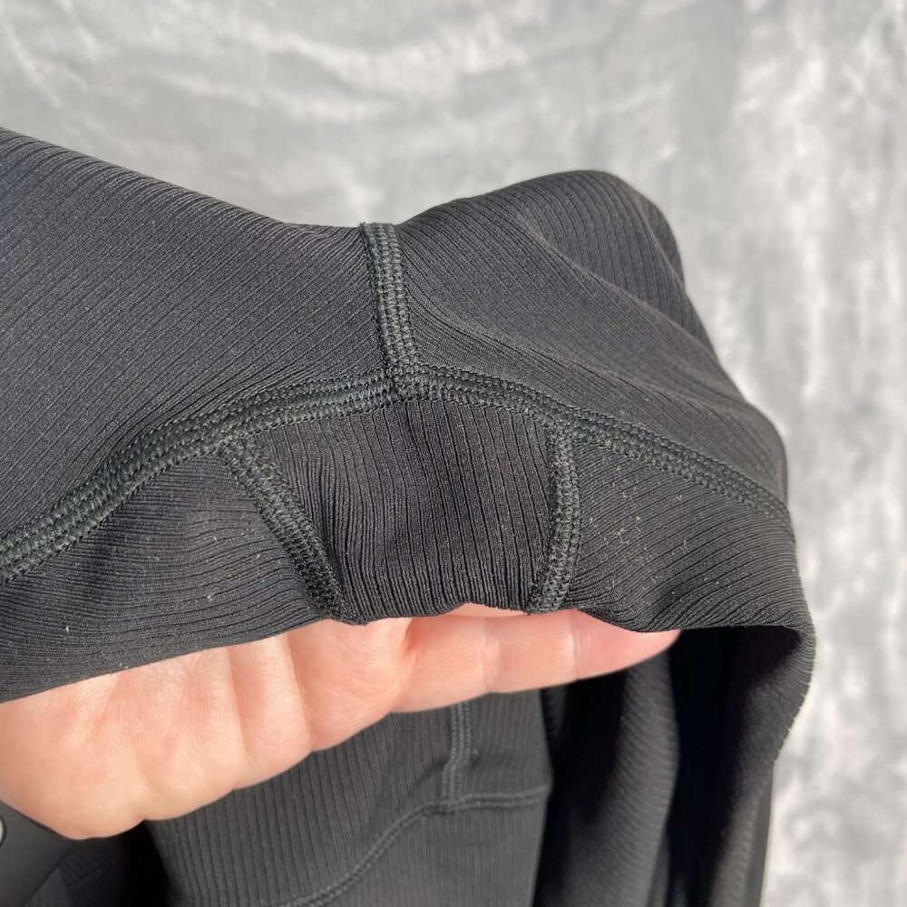 All In Motion Bodysuit Black‎ Womens XL Open Twist Back Ribbed Athleisure - Picture 4 of 9
